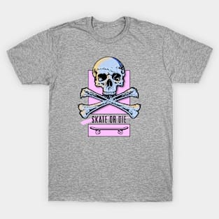 Jolly Roger - Skate or Die T-Shirt